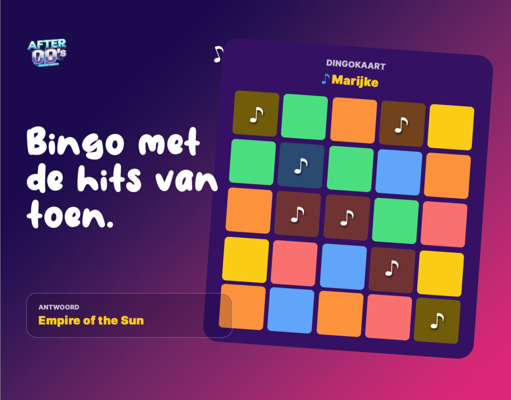 Muziekbingo - After 00's · Sfeer 1