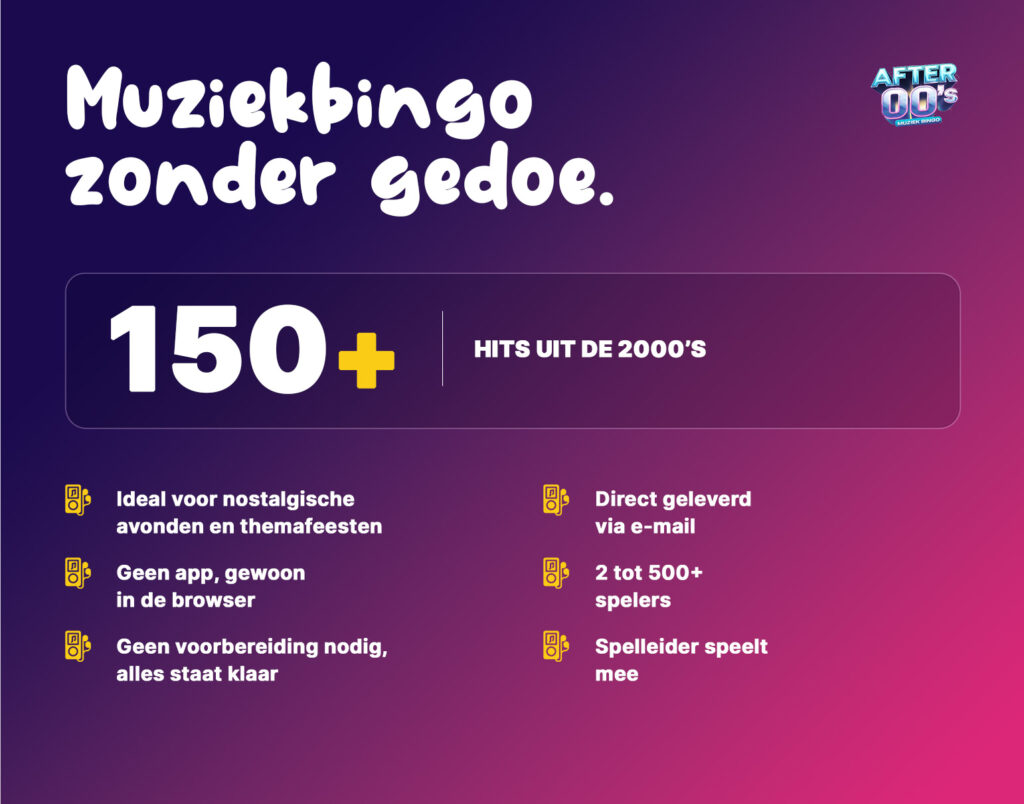 Muziekbingo - After 00's · Sfeer 2