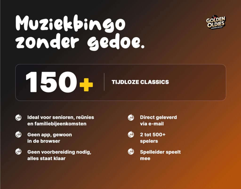 Muziekbingo - Golden Oldies · Sfeer 2
