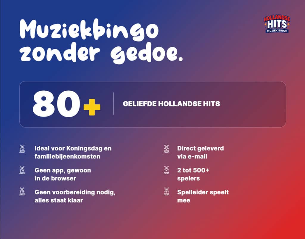 Muziekbingo - Hollandse Hits · Sfeer 2