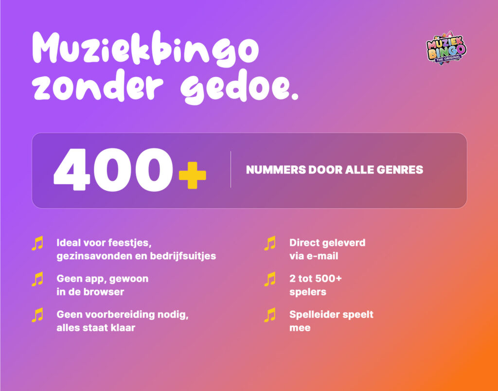 Muziekbingo - The Original · Sfeer 3