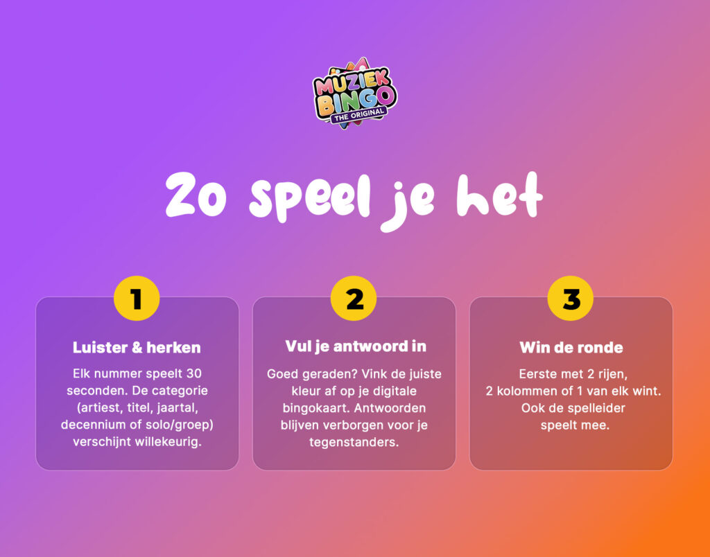 Muziekbingo - The Original · Sfeer 4