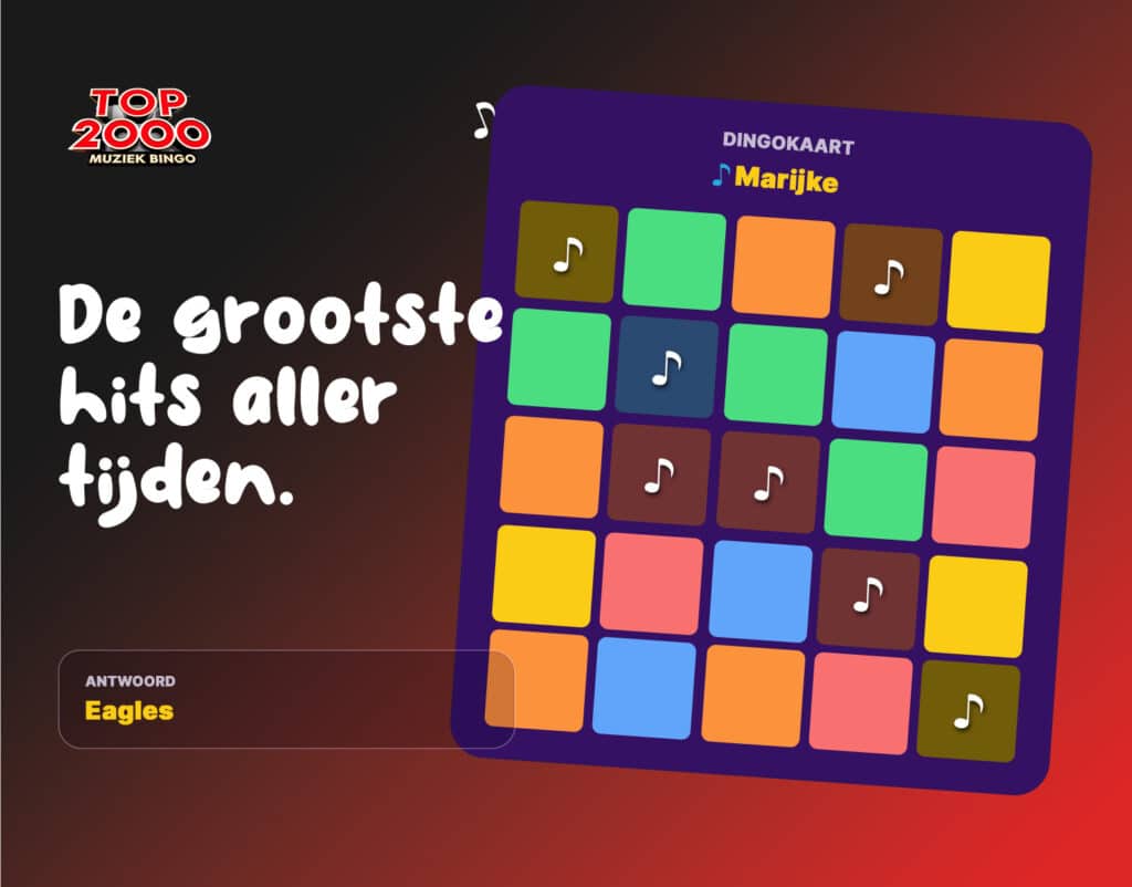 Muziekbingo - Top 2000 · Sfeer 1